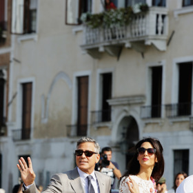  George a Amal Clooney v průběhu svého vztahu 