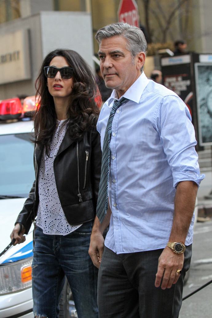 George a Amal Clooney v průběhu svého vztahu 