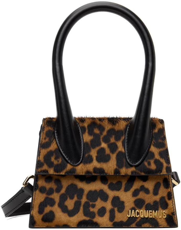 JACQUEMUS, Black & Brown Les Sculptures 'Le Chiquito moyen' Bag, SSENSE, 585 eur
