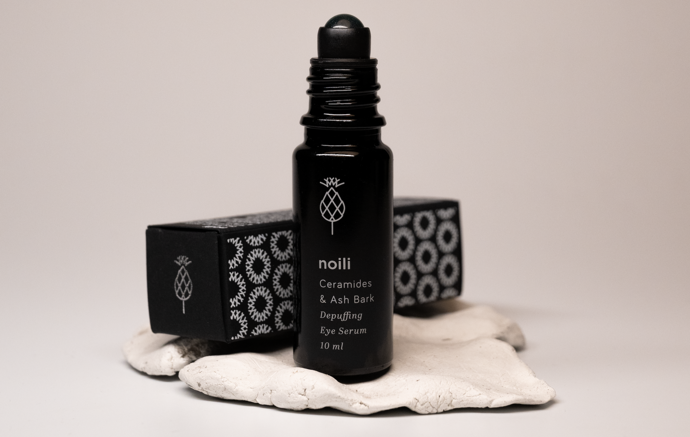 Ceramics & Ash Bark, Depuffing eye serum, Noili