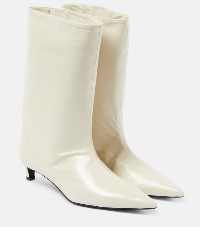  Leather boots, Jil Sander, 1 190 EUR, prodává Mytheresa