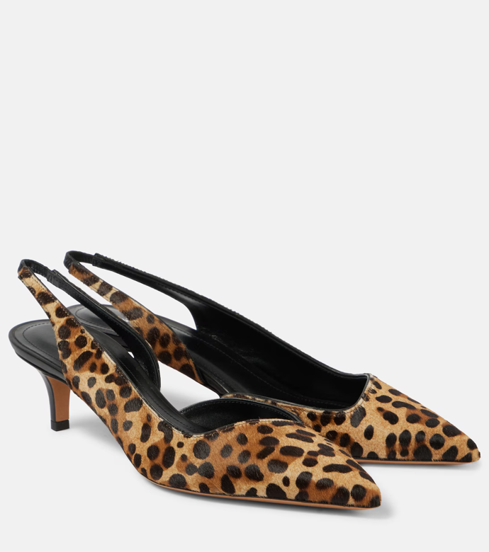 Isabel Marant, Piery calf hair slingback pumps, My Theresa, 690 eur