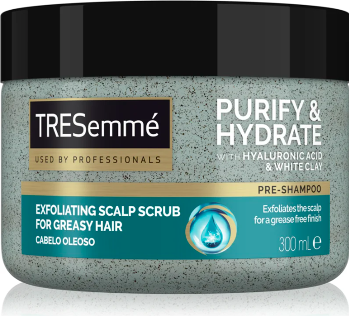  Čisticí peeling na vlasy a vlasovou pokožku Tresemmé Purify & Hydrate, Tresemmé, 181 Kč 