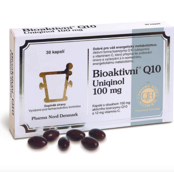  Bioaktivní Q10 Uniqinol 100 mg, Pharma Nord , 770 Kč
