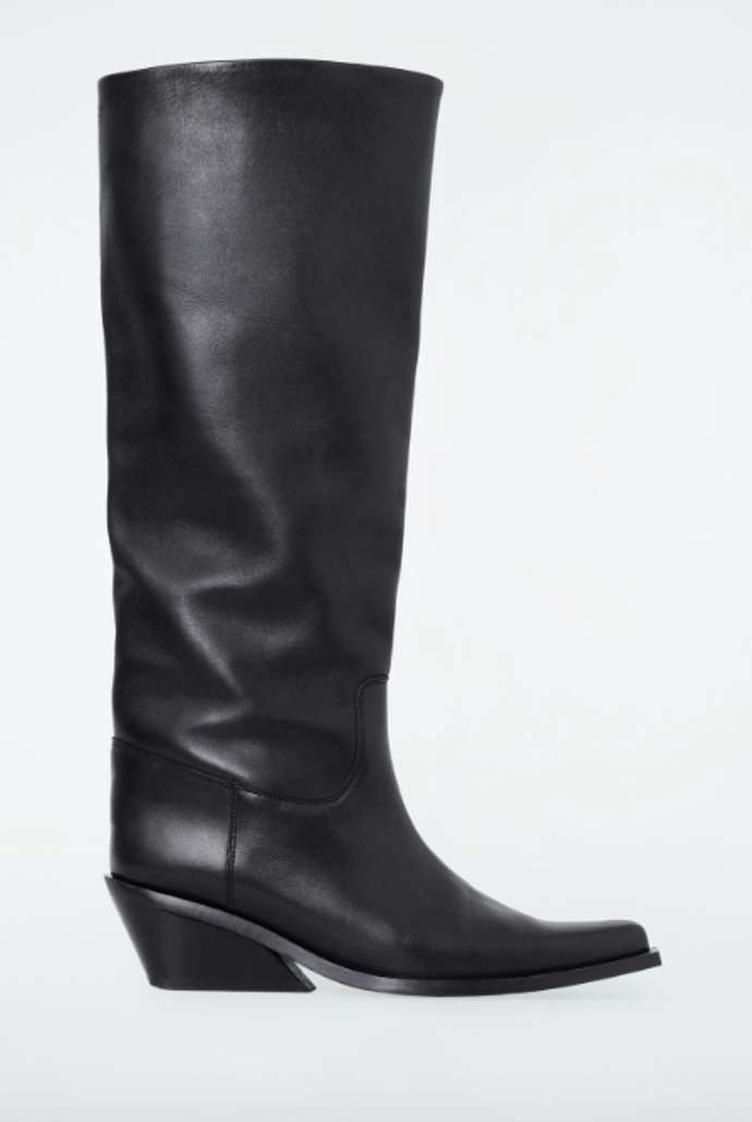  Knee-high Leather Cowboy Boots,  COS, 6 805 Kč