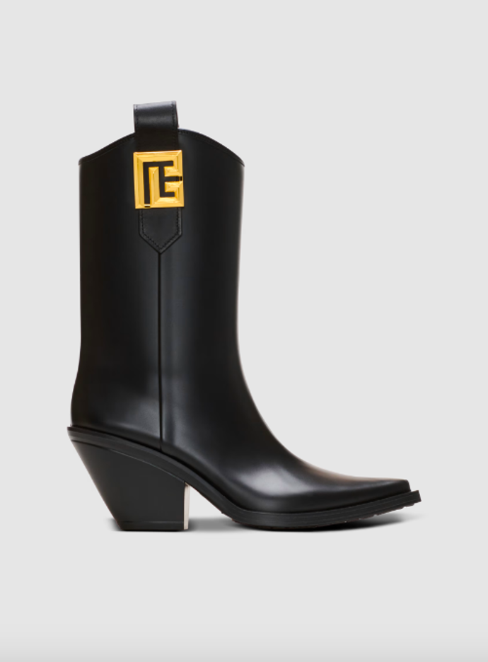  Rubber Tess PB cowboy boots, Balmain, 15 650 Kč