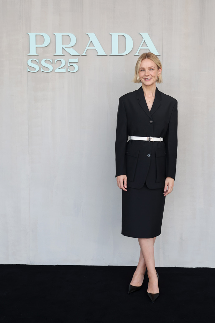  Carey Mulligan na Milano Fashion Week 
