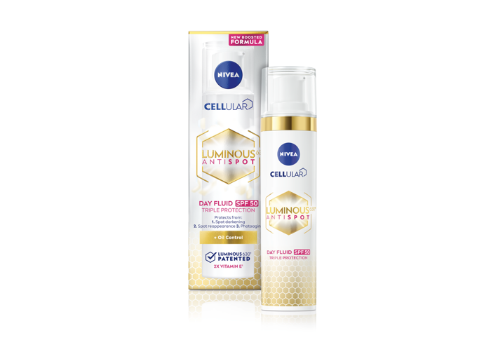  Krásná pleť bez pigmentových skvrn díky řadě NIVEA Luminous630®