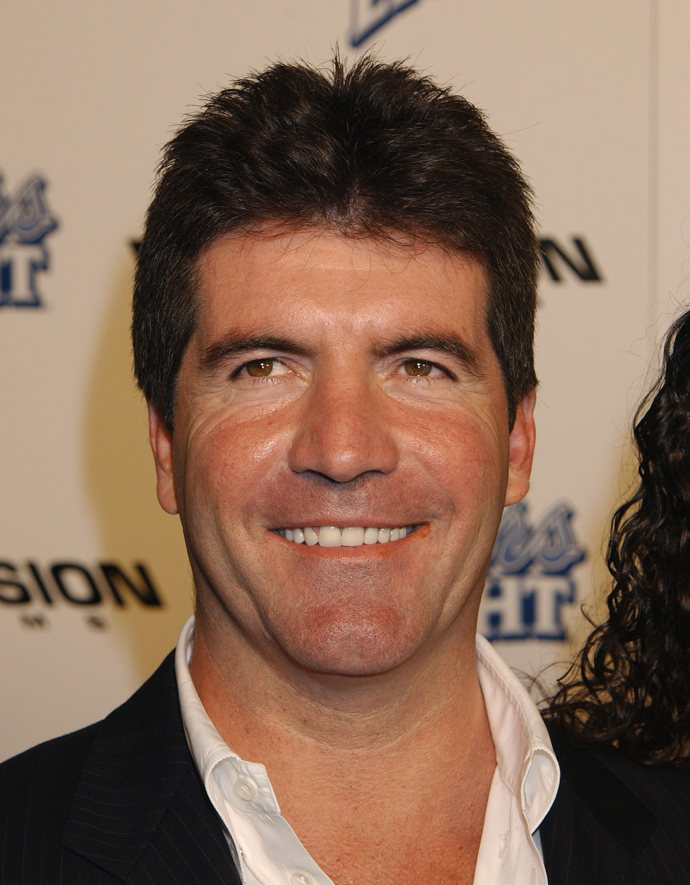  Simon Cowell před fazetami 