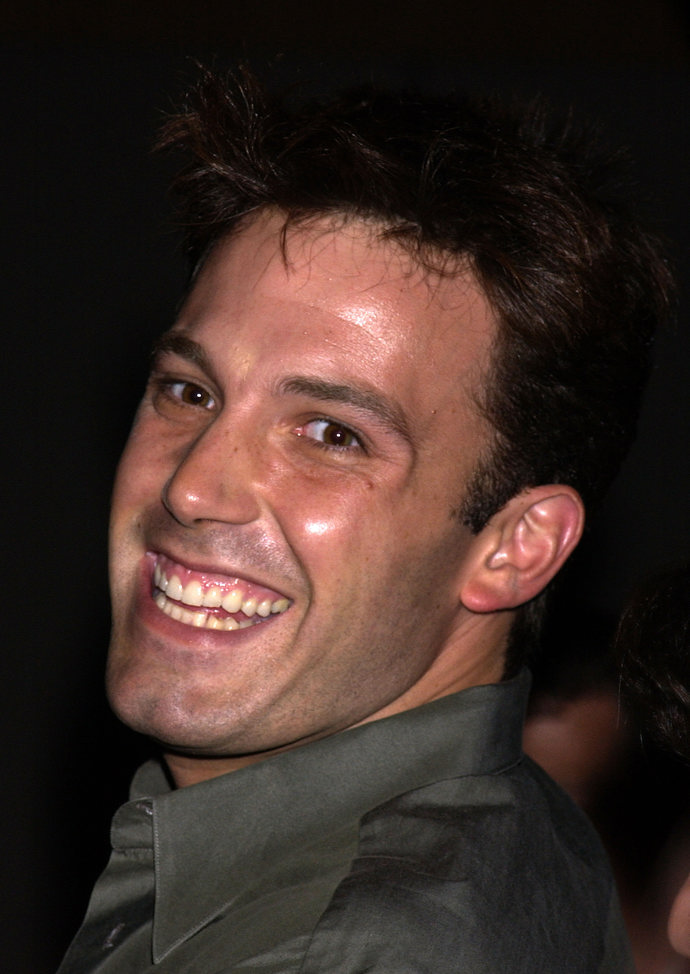  Ben Affleck před fazetami 