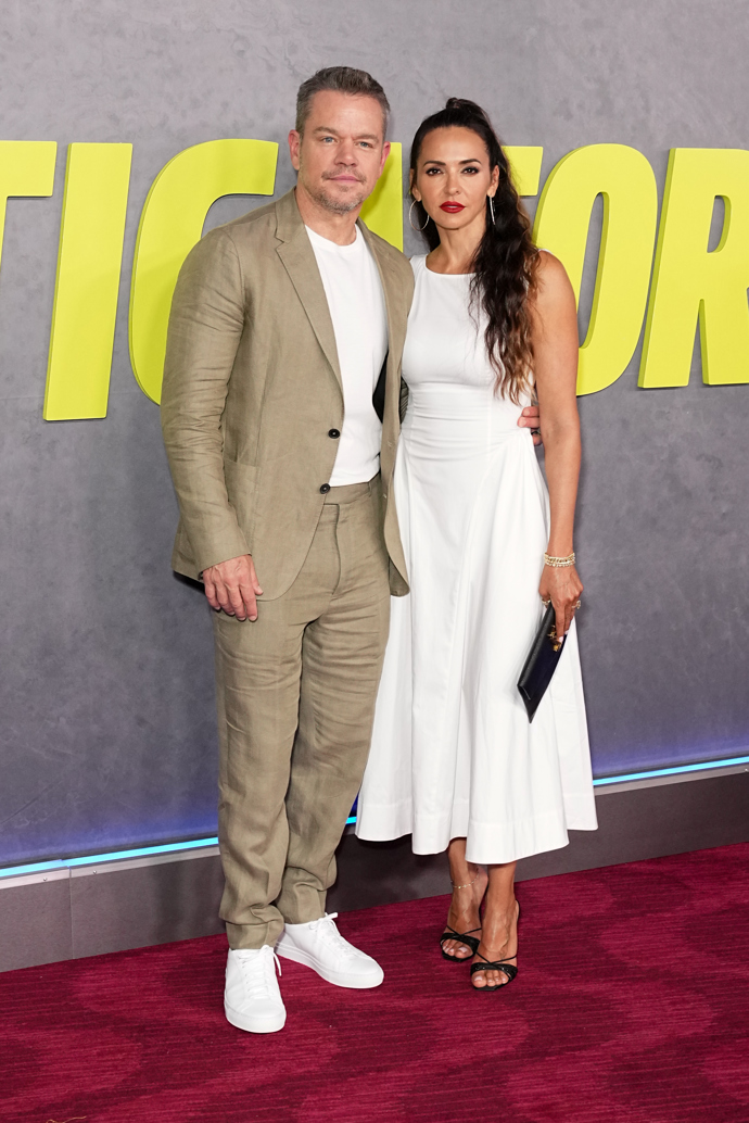  Matt Damon a Luciana Barroso