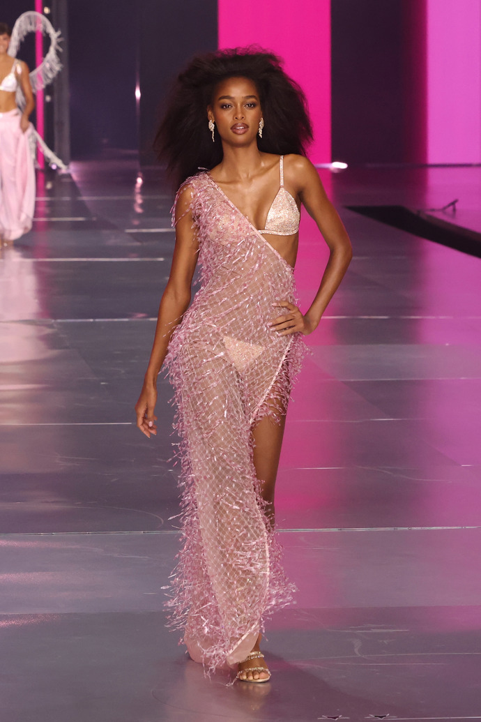  Blesnya Minher na Victoria's Secret Show 2024