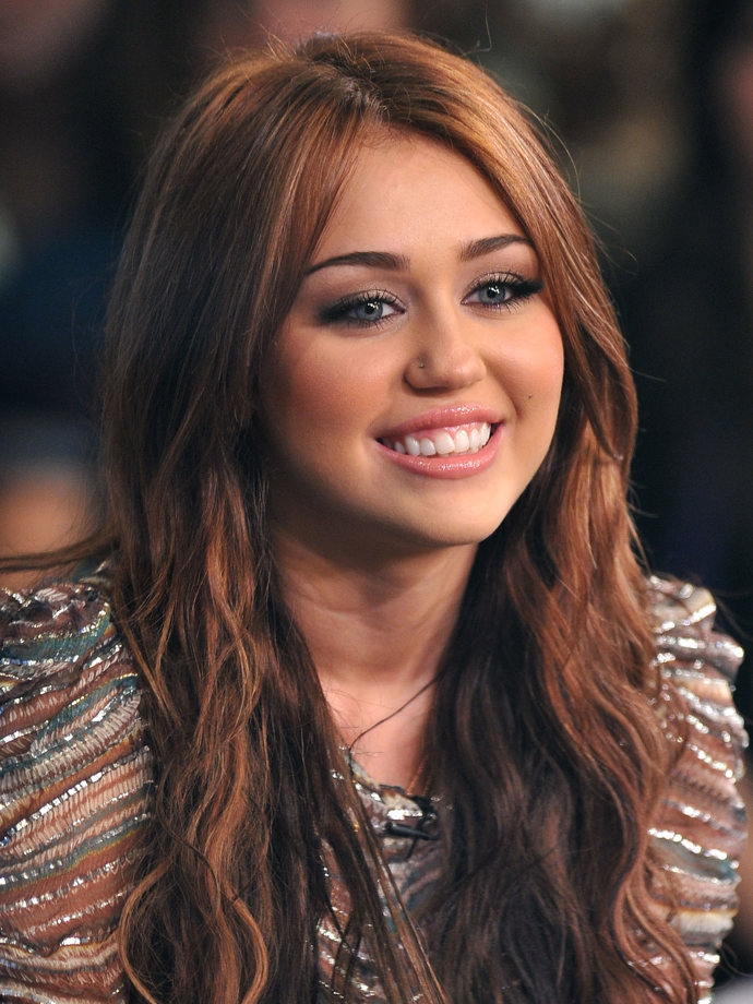  Miley Cyrus před fazetami 