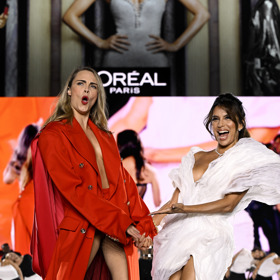  Eva Longoria na přehlídce L'Oréal Paris „Walk Your Worth“