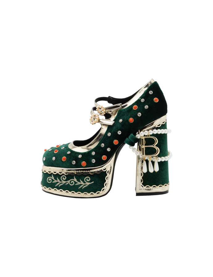 Lodičky s platformou, Koi Footwear, 2 280 Kč, vše Zalando