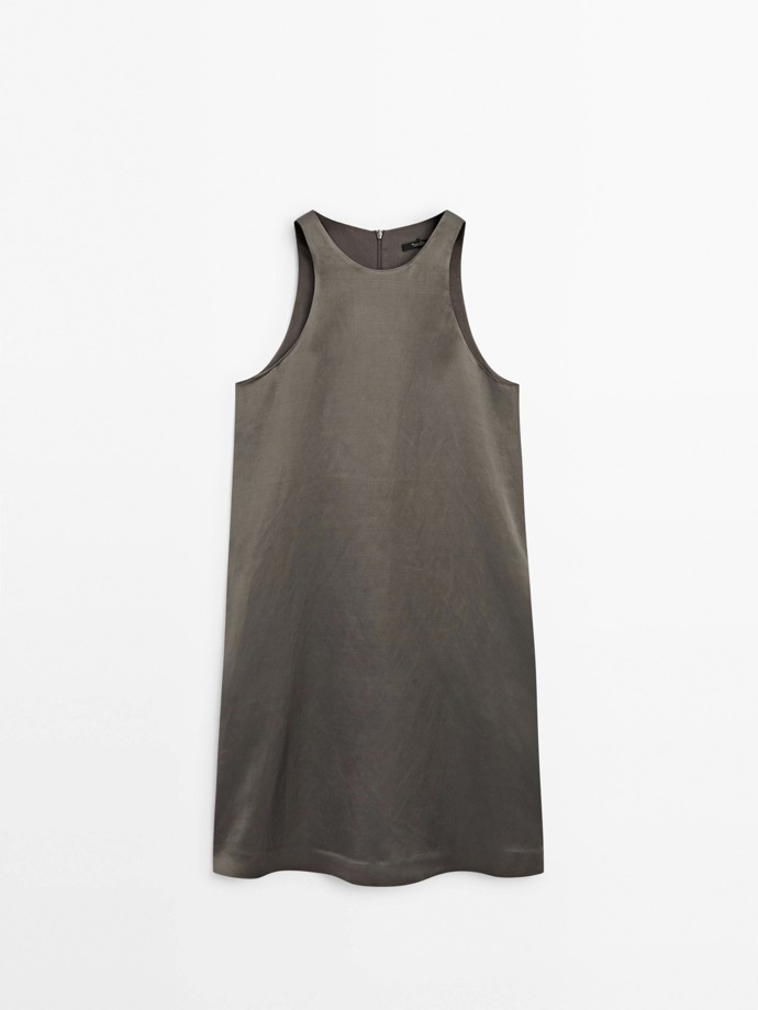  Saténové mini šaty, Massimo Dutti, 2499 Kč