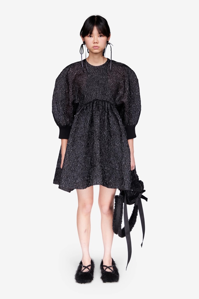  Krátké šaty ze strukturované tkaniny, Simone Rocha, 29 319 Kč