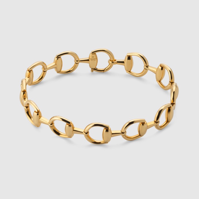  Náramek Horsebit ze žlutého zlata, Gucci, 151 900 Kč
