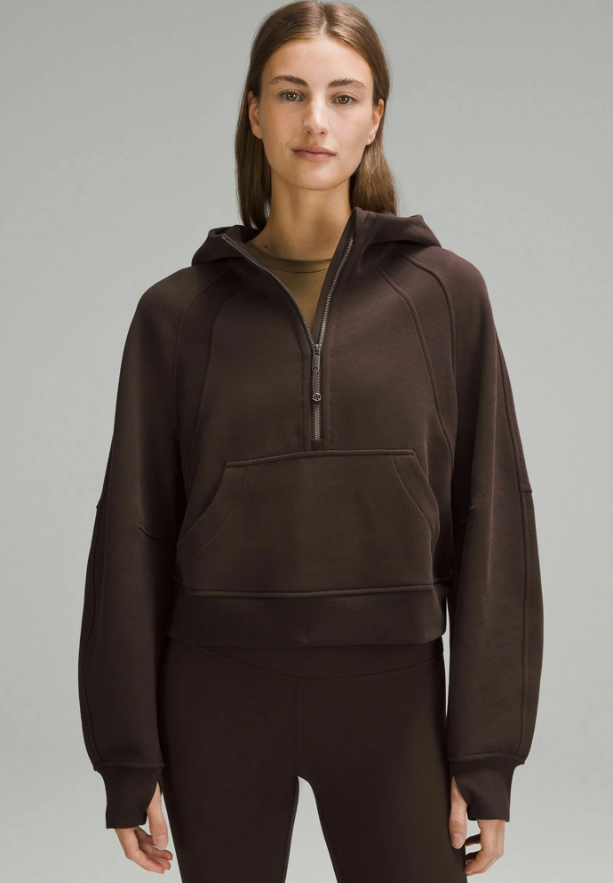 Mikina SCUBA OVERSIZED HALF ZIP HOODIE, lululemon, Zalando, 2 980 Kč