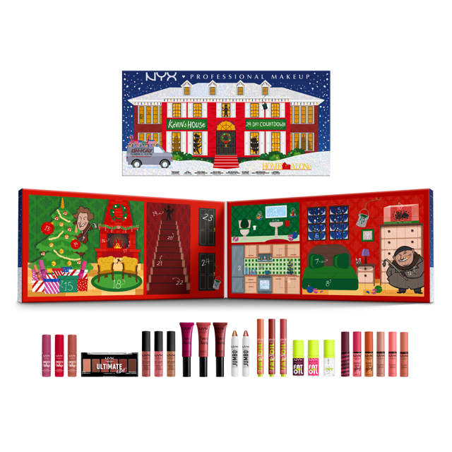  Adventní kalendář Home Alone Makeup Advent Calendar, NYX, 2 999 Kč
