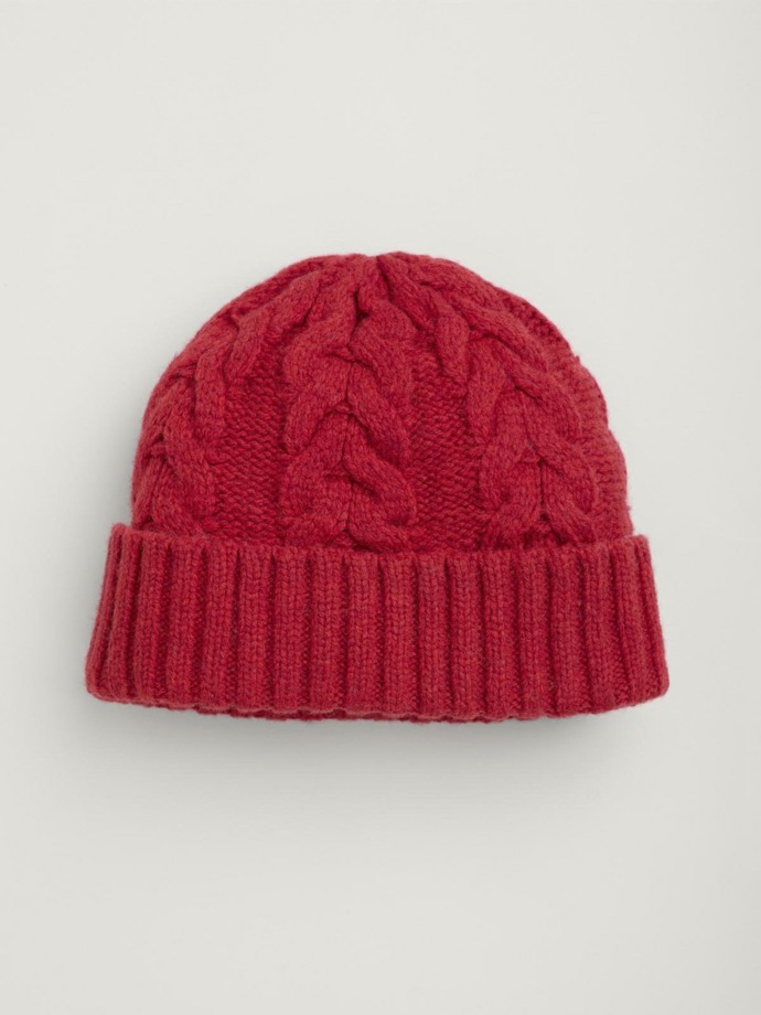  Čepice Dew Dusk Crimson, Seasalt Cornwall, 1090 Kč, prodává Greenbutik