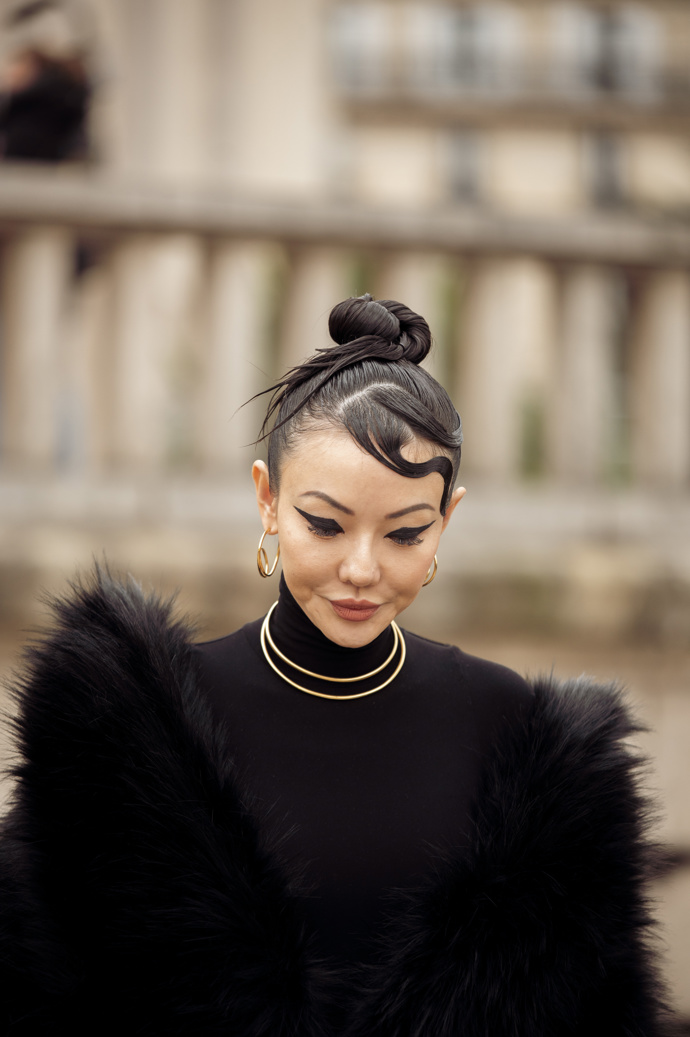  Bun inspirace z fashion weeků 
