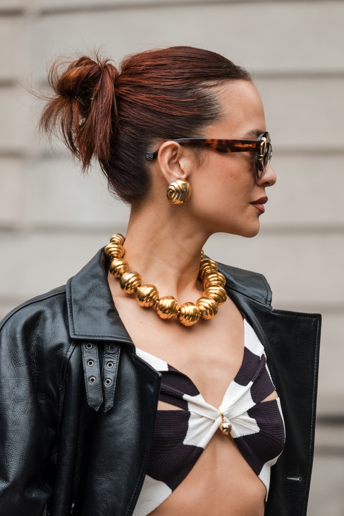  Bun inspirace z fashion weeků 