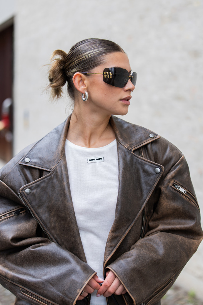  Bun inspirace z fashion weeků 