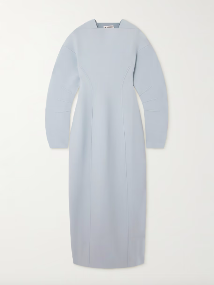  Pletené maxi šaty, Jil Sander, prodává Net-a-porter, 88 506 Kč