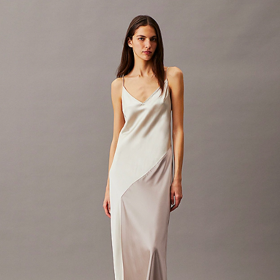  Slim Colourblock Maxi Slip Dress, Calvin Klein, 6 890 Kč