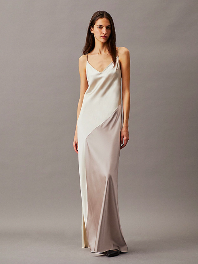  Slim Colourblock Maxi Slip Dress, Calvin Klein, 6 890 Kč