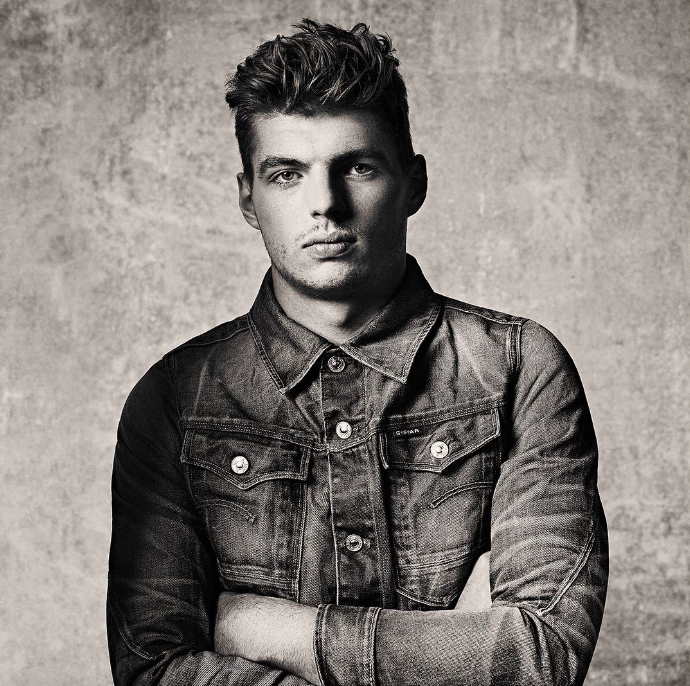Max Verstappen v kampani pro G-Star RAW