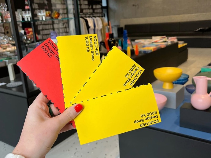 Dárkový poukaz do Kunsthalle Design Shopu