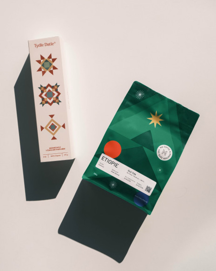 Vánoční set / káva + "Tydle Datle", MIA Coffee, 640 Kč