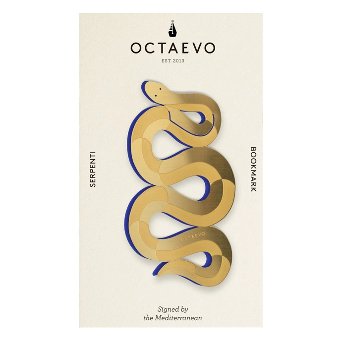 Zlatá záložka do knihy Serpenti, OCTAEVO, COVEROVER.CZ, 350 Kč