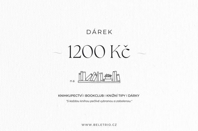 Dárkový poukaz na knížky Beletrio