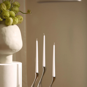 Sada svícnů z nerezové oceli Cobra, Georg Jensen, Westwing, 5849,- Sada svícnů z nerezové oceli Cobra, Georg Jensen, Westwing, 5849,-
