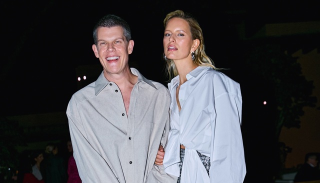 Wes Gordon a Karolína Kurková