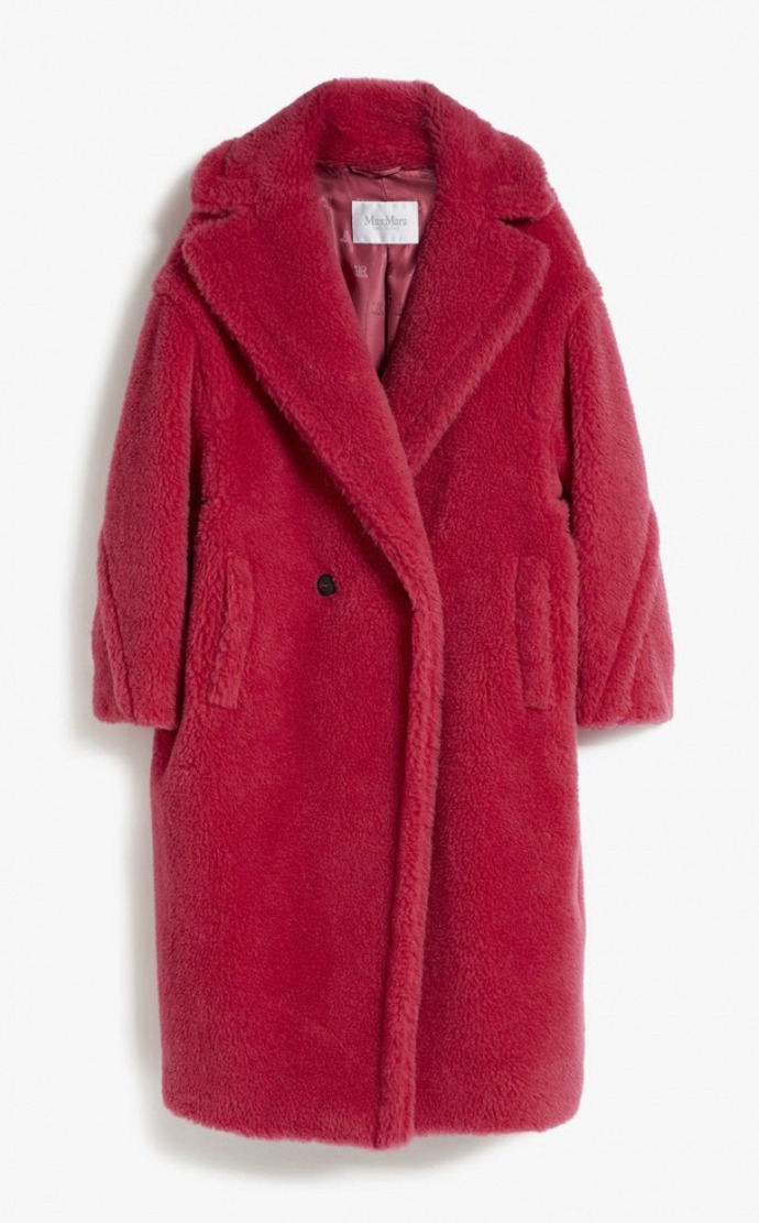  Kabát Teddy Bear Icon, Max Mara, info o ceně v obchodě