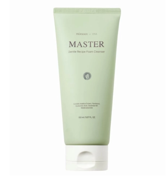 Mixsoon Master Gentle Recipe Foam Cleanser čistící pěna na obličej pro smíšenou pleť, krshop.cz, 418 Kč