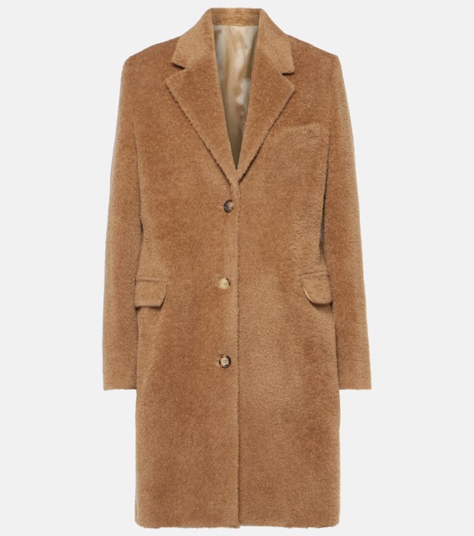  Wool and alpaca teddy coat, Toteme, 1550 eur