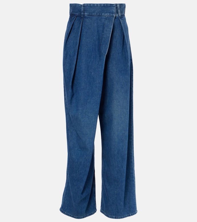  Wrap wide-leg jeans, Loewe, 880 eur, prodává Mytheresa