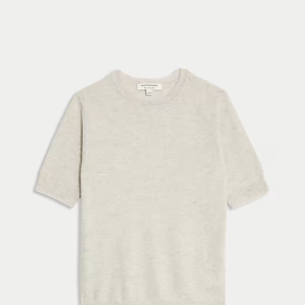 Pletený top z merino vlny a kašmíru, Marks & Spencer, 1 899 Kč