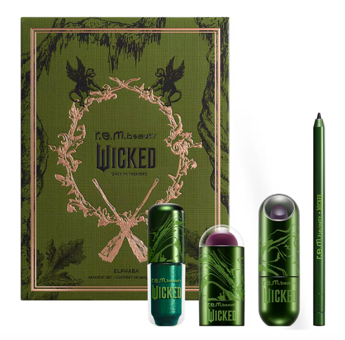  Sada make-upu Wicked Elphaba, REM Beauty, prodává Sephora, 1 640 Kč