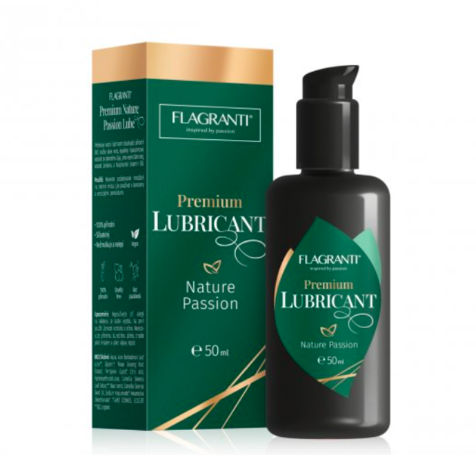 Prémiový lubrikační gel Nature Passion, Flagranti, 369 Kč