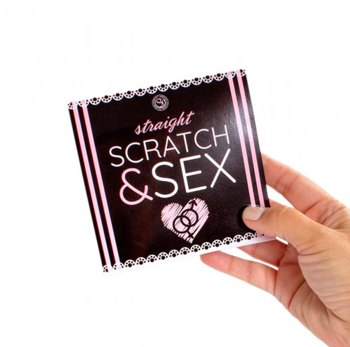  Stírací hra Scratch & Sex, Secret Play, prodává Fragranti.cz, 99 Kč