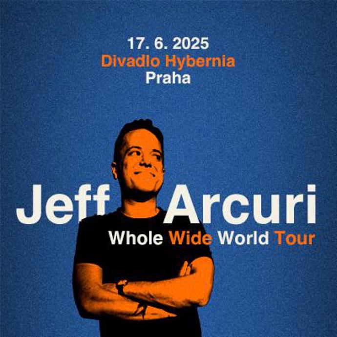 Vstupenky na show newyorské stand-up hvězdy Jeffa Arcuri, Divadlo Hybernia728–1232 Kč18. června 2025