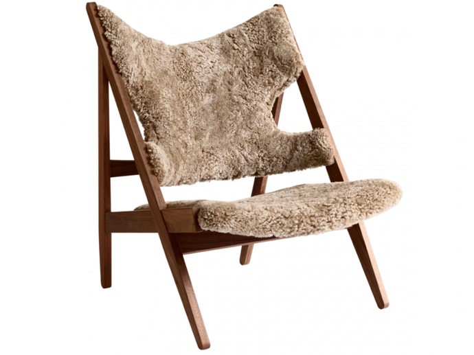 Světle hnědé křeslo Audio Knitting, Designový nábytek.cz, 135 477 Kč 