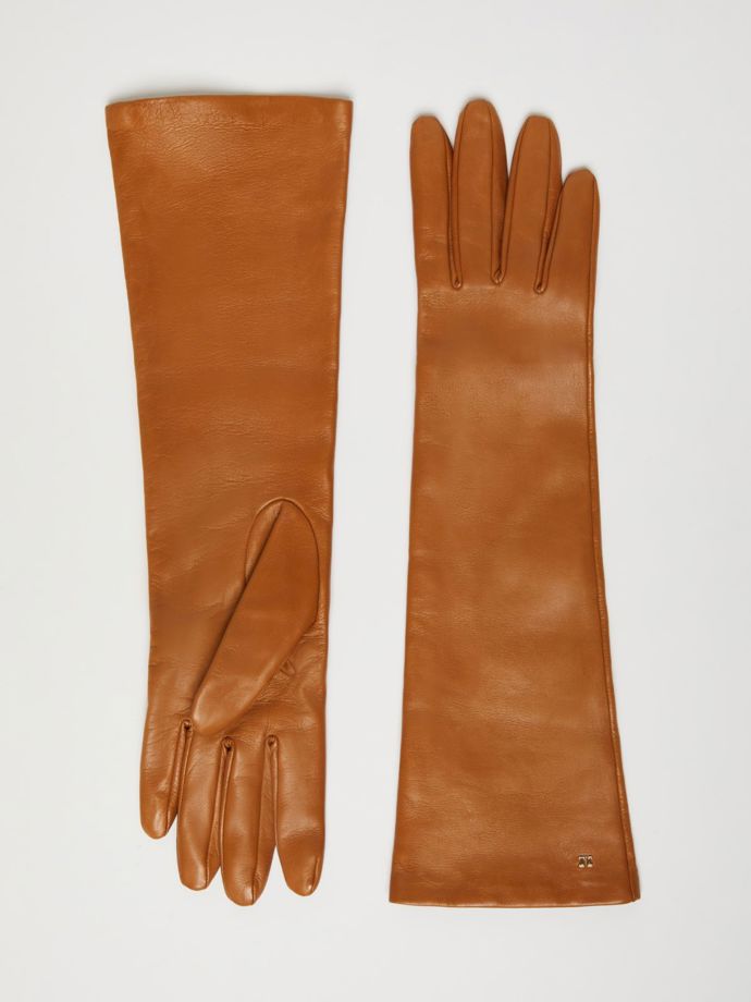 Dlouhé rukavice z kůže Napa, Max Mara, 5 440 Kč