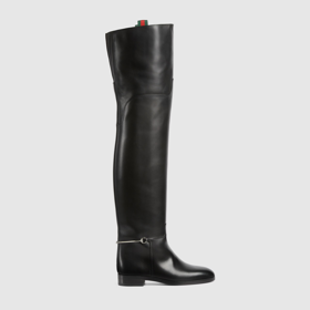Vysoké kozačky v jezdeckém stylu, Gucci, 71 050 Kč Vysoké kozačky v jezdeckém stylu, Gucci, 71 050 Kč